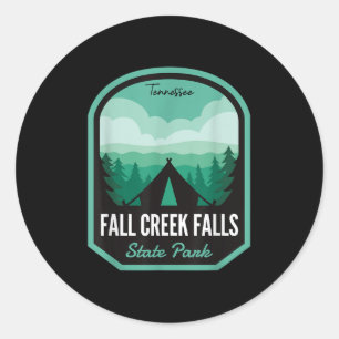 Fall Creek Falls Staat Park Tn Camping Runder Aufkleber