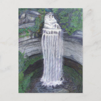 Fall Creek Falls Wasserfall Postkarte