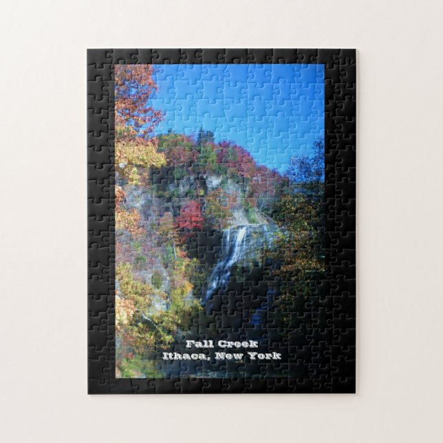 FALL CREEK ITHACA NEW YORK PUZZLE (Vertikal)