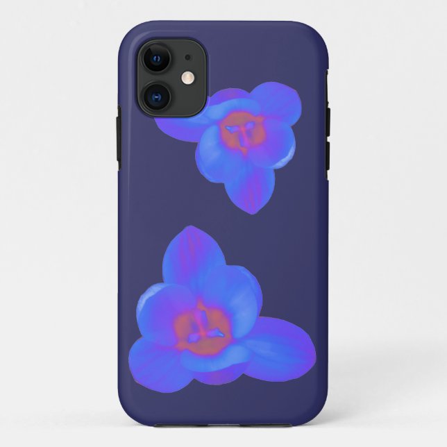 Fall Crocus Blume Hot und Cold iPhone 5 Case-Mate iPhone Hülle (Rückseite)