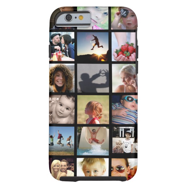 Fall "Customer Foto Collage iPhone 6" (Case-Mate) Case-Mate iPhone Hülle (Rückseite)