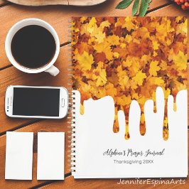 Fall Dankbarkeit/Gebet Journal Daily Notizbuch