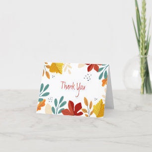 Fall Dankeschön Karte