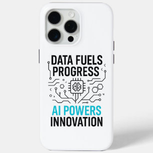 Fall "Datenbrennstoff-KI-Power" Bereich Technisc Case-Mate iPhone Hülle