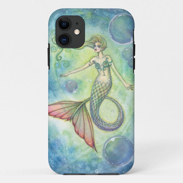 Fall Deep Sea Galaxy Mermaid iPhone Case-Mate iPhone Hülle (Rückseite)