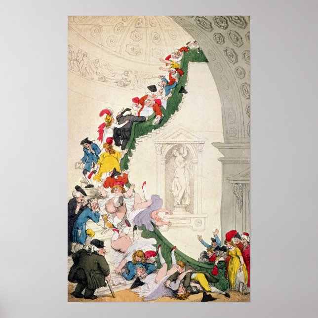 Fall der Ausstellung, c.1800 Poster (Vorne)