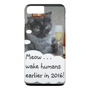 Fall der Neujahrsauflösung (Katze) von RoseWrites Case-Mate iPhone Hülle
