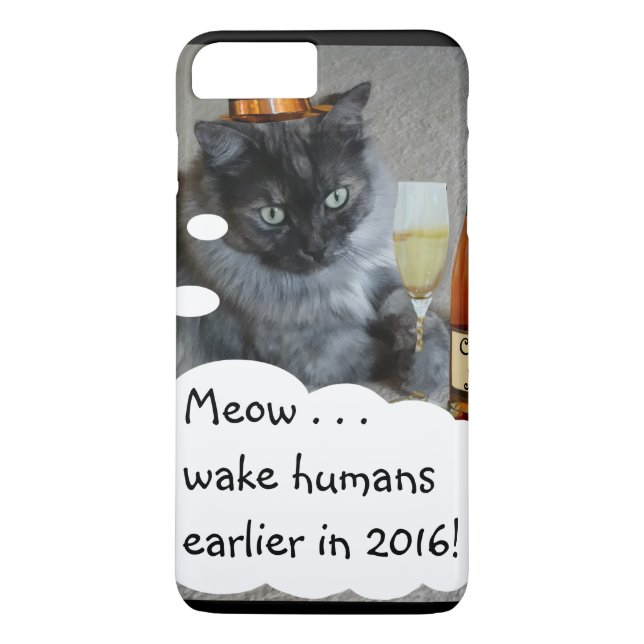 Fall der Neujahrsauflösung (Katze) von RoseWrites Case-Mate iPhone Hülle (Rückseite)