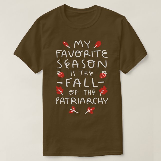 FALL DER PATRIARCHIE T-Shirt (Design vorne)