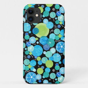 Fall des iPhone 5/5: Blaue Monde - Quirky-Muster Case-Mate iPhone Hülle