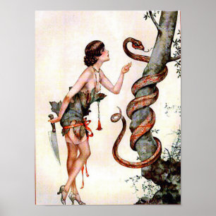 Fall des Menschen - Satan Poster