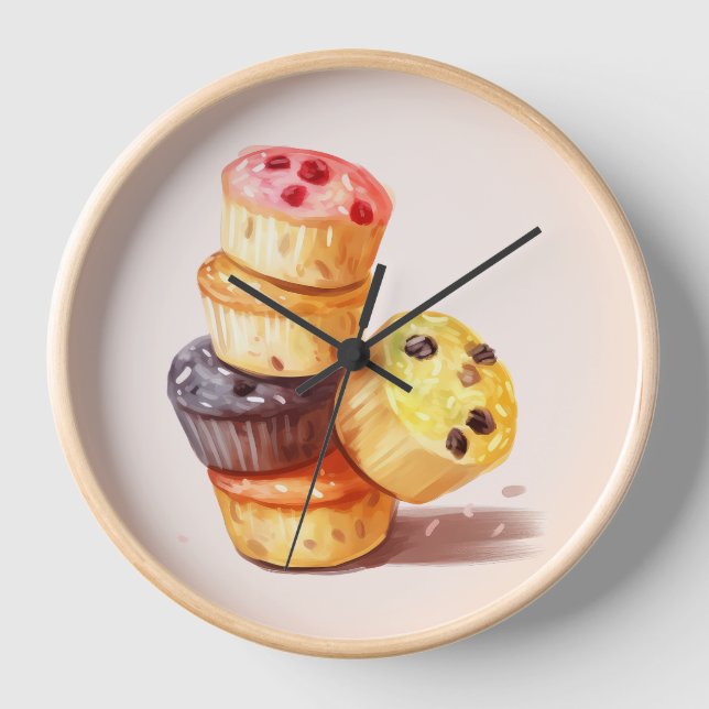 Fall des Muffin Tower Uhr (Vorderseite)