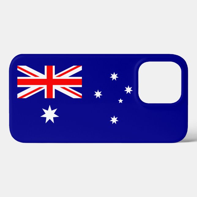 Fall des patriotischen australischen Flaggen Case- Case-Mate iPhone Hülle (Rückseite (Horizontal))