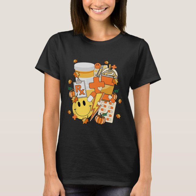 Fall des Pharmacy Tech Techniker Apotheker T-Shirt (Vorderseite)