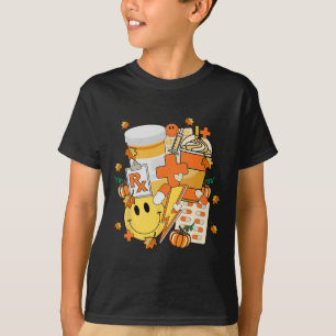 Fall des Pharmacy Tech Techniker Apotheker T-Shirt