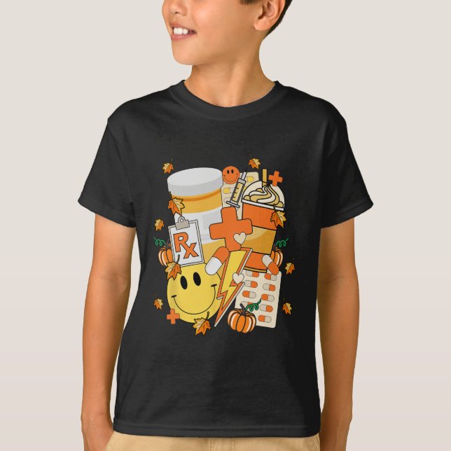 Fall des Pharmacy Tech Techniker Apotheker T-Shirt (Vorderseite)