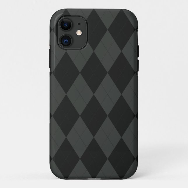 Fall Dimgray und Black Arglye iPhone 5 Case-Mate iPhone Hülle (Rückseite)