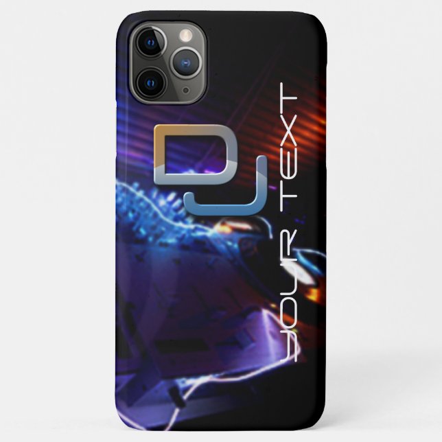 Fall DJ Music Case-Mate iPhone Hülle (Rückseite)