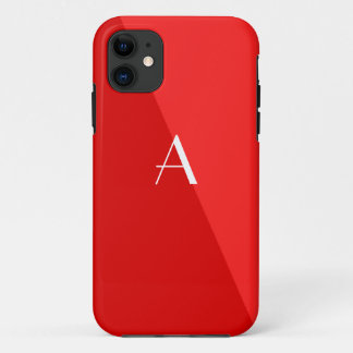 Fall "Double Red Monogram iPhone 5" Case-Mate iPhone Hülle