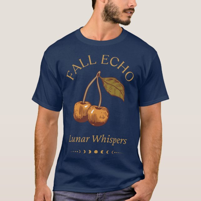 FALL ECHO Lunar Whispers Autumn Echo and Lunar Mys T-Shirt (Vorderseite)