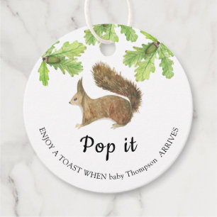 Fall Eichhörnchen - Pop! Wenn sie Pop Geschenkanhänger