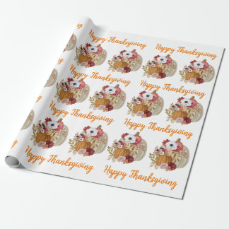 Fall Elegant Pumpkin Geschenkpapier