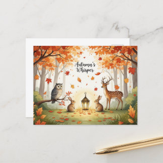 Fall Equinox Postkarte