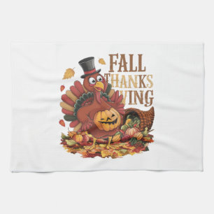 fALL ERNTEDANK Geschirrtuch