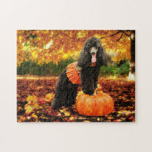 Fall-Erntedank - Gidget - Pudel Puzzle
