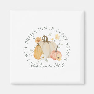 Fall Erntedank Pumpkin ich ihn in Eva loben Magnet
