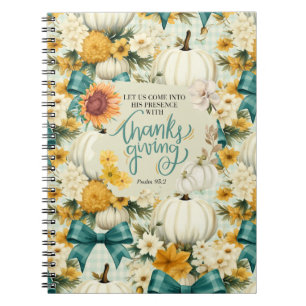 Fall Erntedank Themed Inspiration Notebook Notizblock