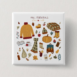 Fall Essentials Digital Zeichnend Button