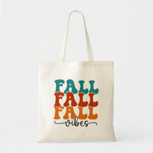 Fall Fall Fall Vibes Calligraphie Tragetasche