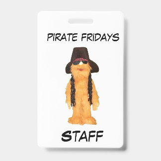 Fall Falldom Staff ID Badge Ausweis