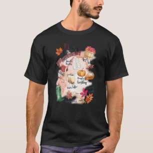 Fall Favorites Apple Picking Pumpkin Erntedank T-Shirt