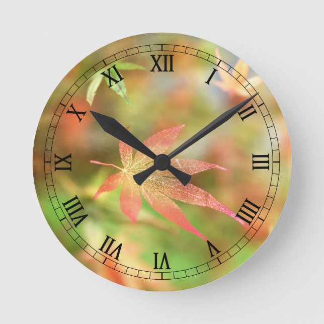 Fall Filigree Uhr (Vorderseite)