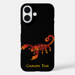 Fall Flames Scorpion Case-Mate iPhone iPhone 16 Hülle