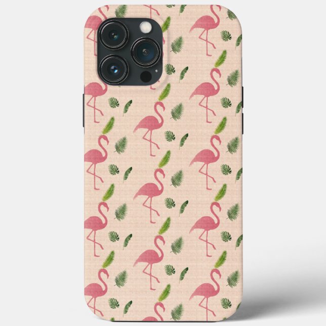 Fall Flamingo Case-Mate iPhone Hülle (Rückseite)