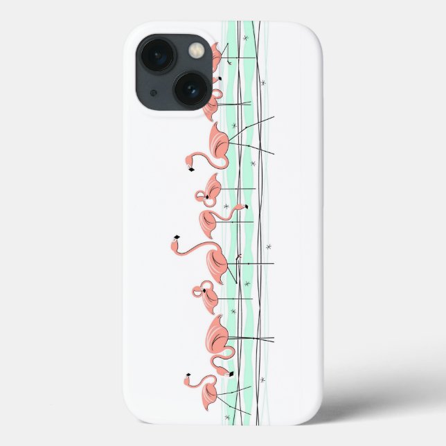 Fall Flamingo Ocean Line iPad Mini Case-Mate iPhone Hülle (Rückseite)