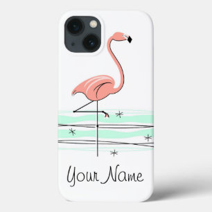 Fall Flamingo Ocean "Name" iPad Mini Case-Mate iPhone Hülle