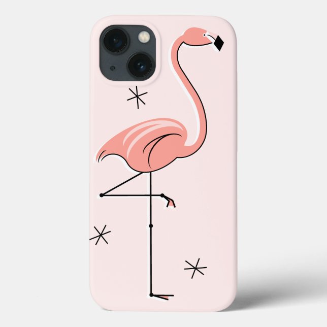 Fall Flamingo Pink iPad Case-Mate iPhone Hülle (Rückseite)