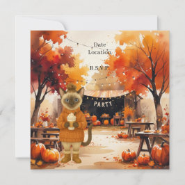 Fall Flannel & Fizz Friendsgiving Party Save The Date