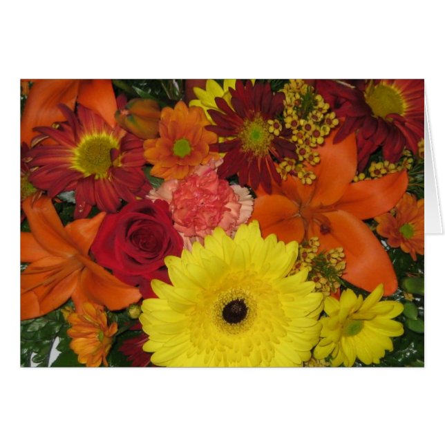 Fall Floral (Vorderseite (Horizontal))