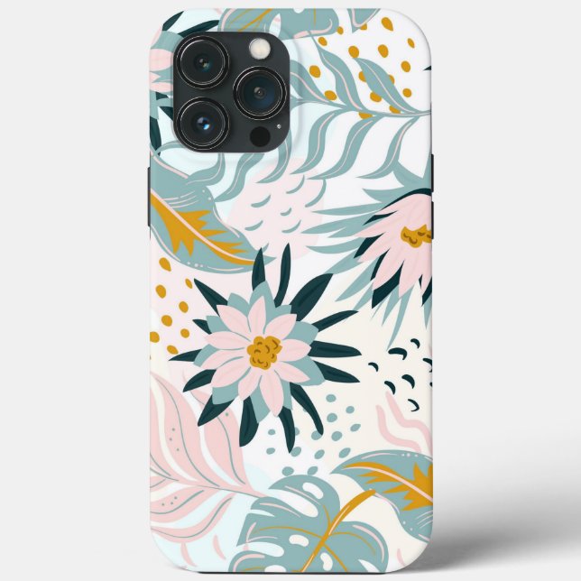 Fall Floral Case-Mate iPhone Hülle (Rückseite)