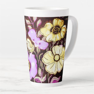 Fall Floral Cup Milchtasse