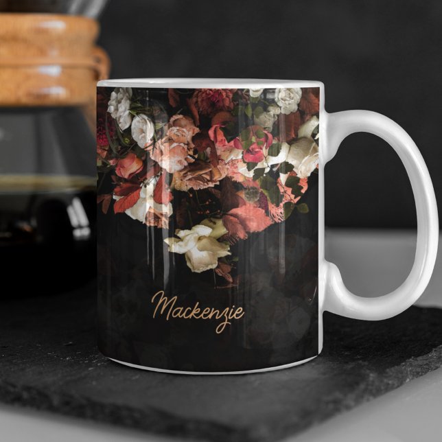 "Fall Floral Fantasy" Kaffeetasse (Von Creator hochgeladen)