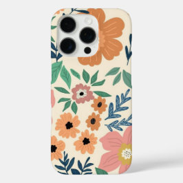 Fall Floral Muster Case-Mate iPhone iPhone 16 Pro Hülle