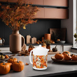 Fall Floral Pumpkin<br><div class="desc">Mit diesem Herbst Floral Pumpkin Teekessel können Sie Ihre Teezeit mit dem Geist der Saison verbinden. Mit einem charmanten Kürbismuster, das durch das schöne Laub des Falles betont wird, erweckt dieser Teekessel das Wesen des Herbstes und verleiht Ihrer Wohngestaltung eine gemütliche Touch. Das elegante Design eignet sich hervorragend, um warme...</div>