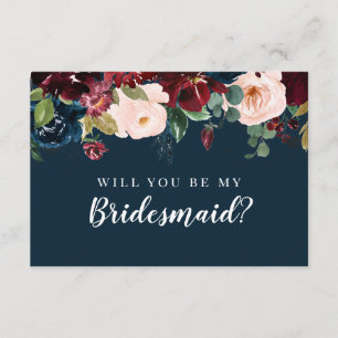 Fall Floral wird mein Vorschlag von Bridesmaid sei Einladung