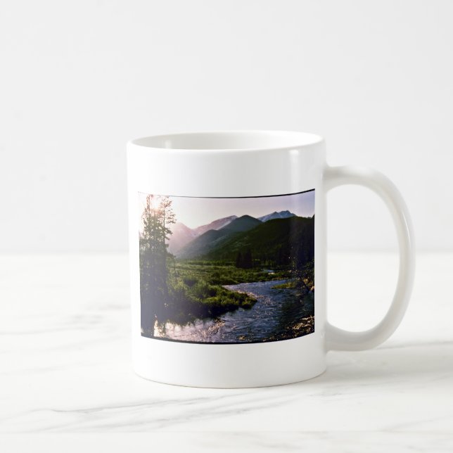 Fall-Fluss- Rocky Mountain Nationalpark Tasse (Rechts)